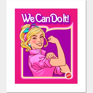 Barbie Can Do It! Posters and Art